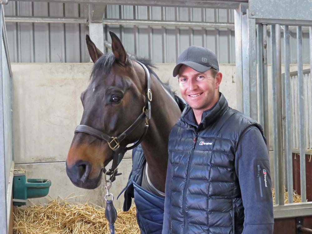 Jesse Campbell with eight year-old gelding Diachello