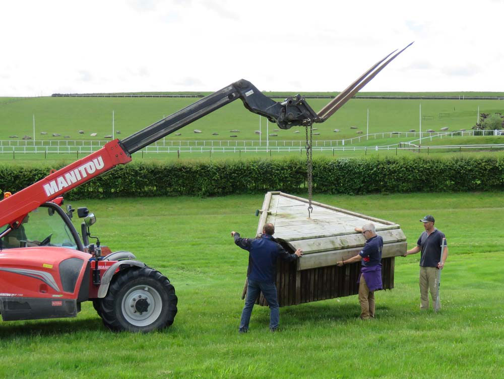 Barbury: cross country preparations