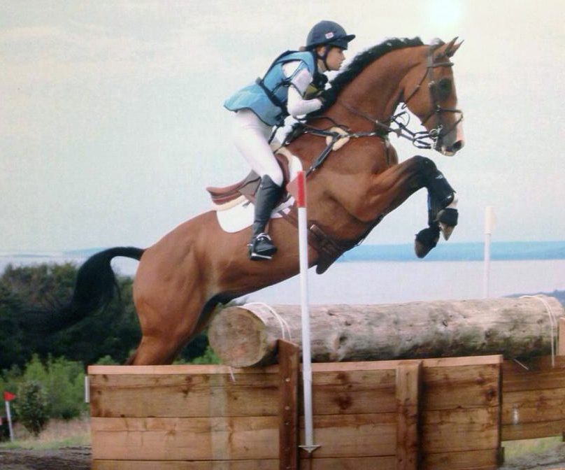 Chelsea and Albert VI competing at Treborough Hill (photo copyright Jayphotos)