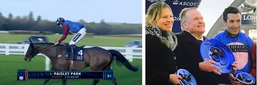 Images from ITV Racing