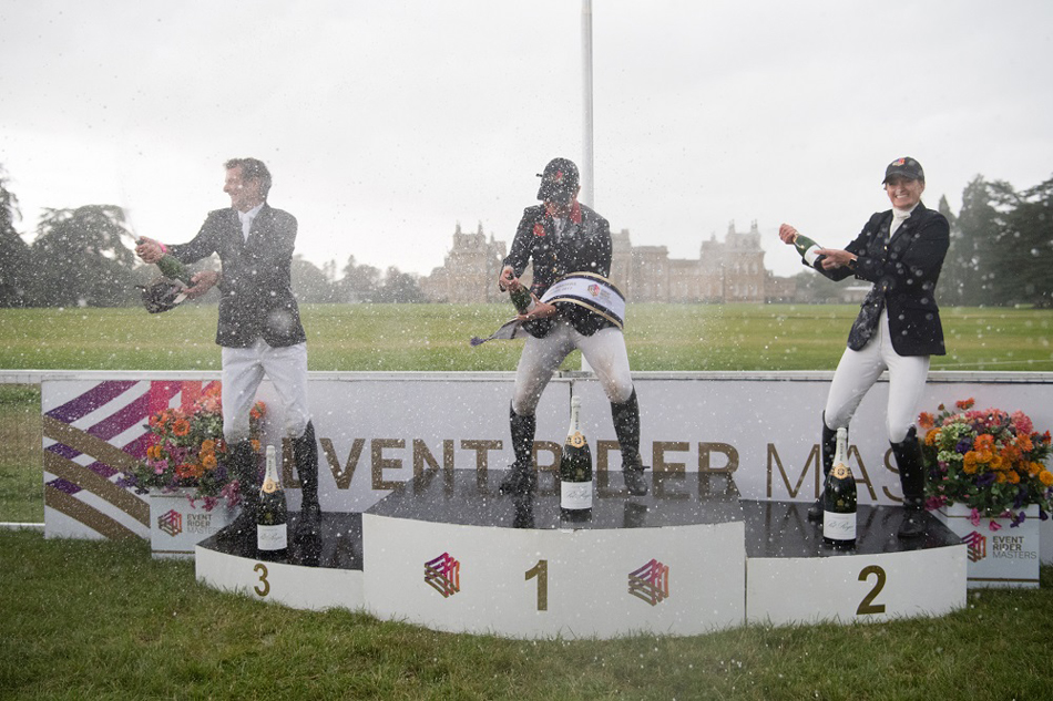Sir Mark Todd (left) celebrates at the end of the 2017 ERM series (Photo: copyright ERM)