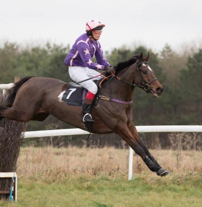 James McNeile in point-to-point action (Photo via Facebook)