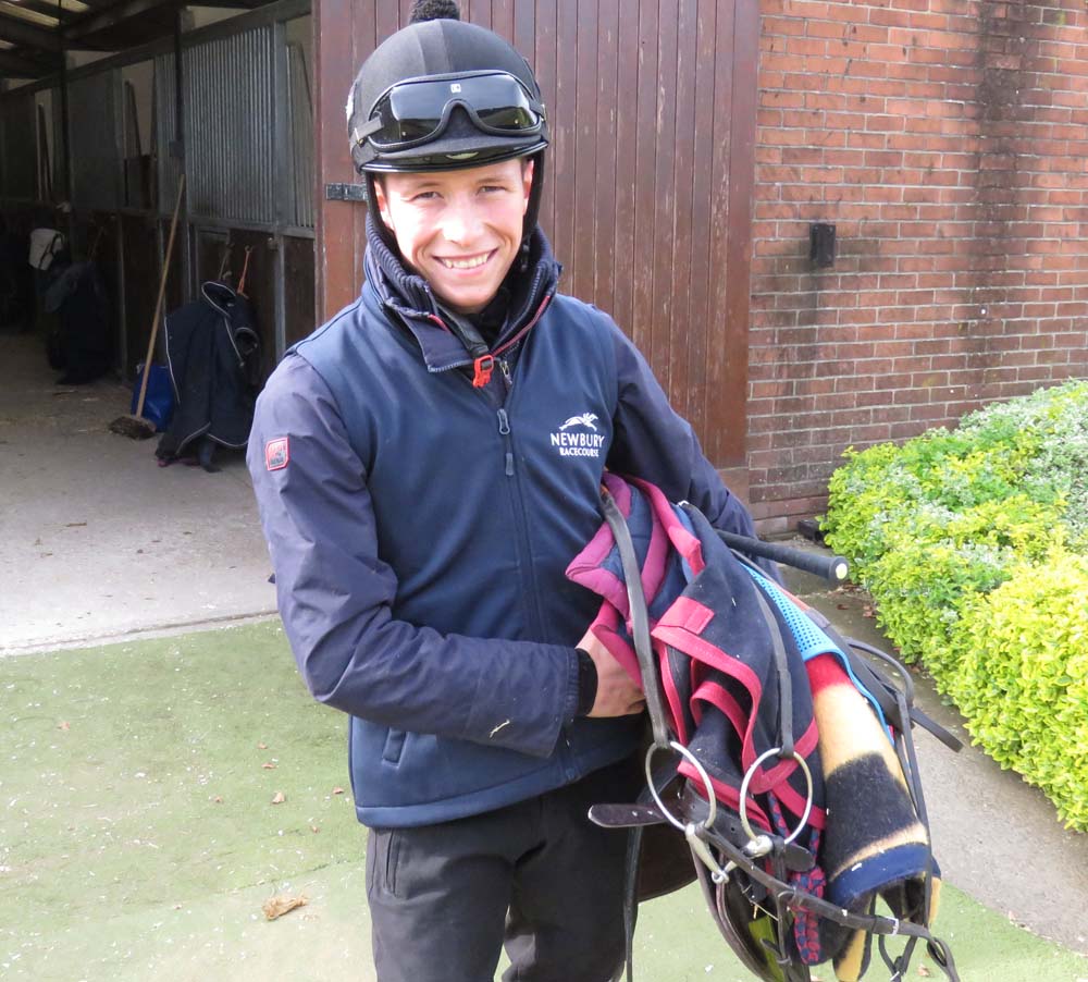 Jason Watson at Beckhampton