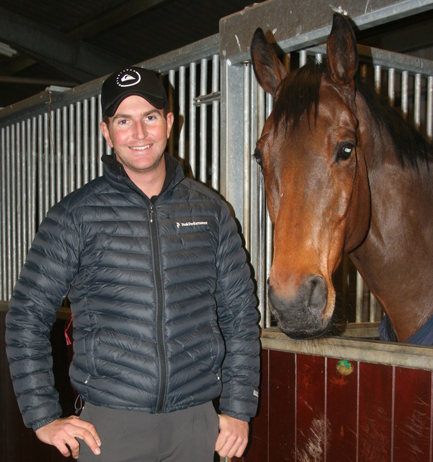 Jesse Campbell with Kaapachino