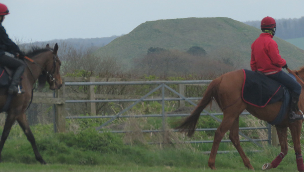Virtually in the shadow of Silbury Hill