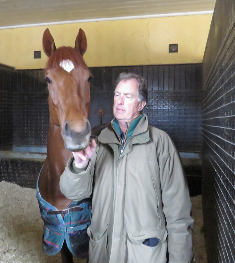 Roger Charlton with Ayrad