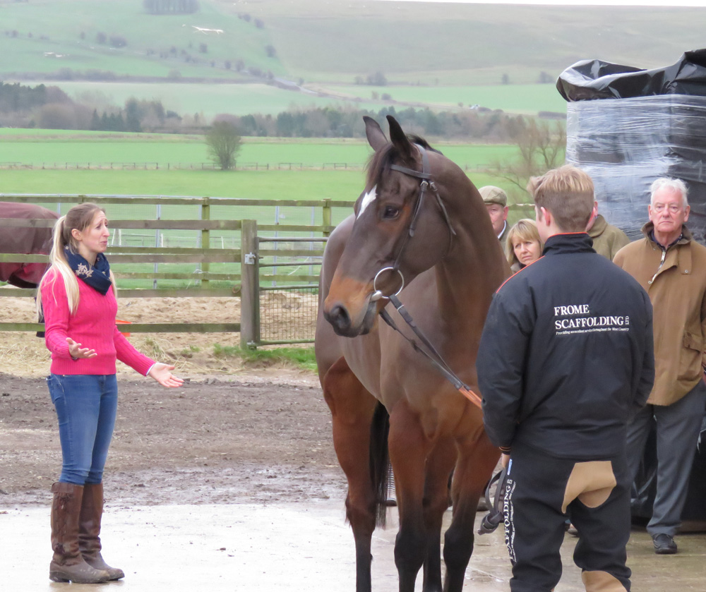 Sally introduces Sergeant Dick - 10-year-old owned by Connect Eight