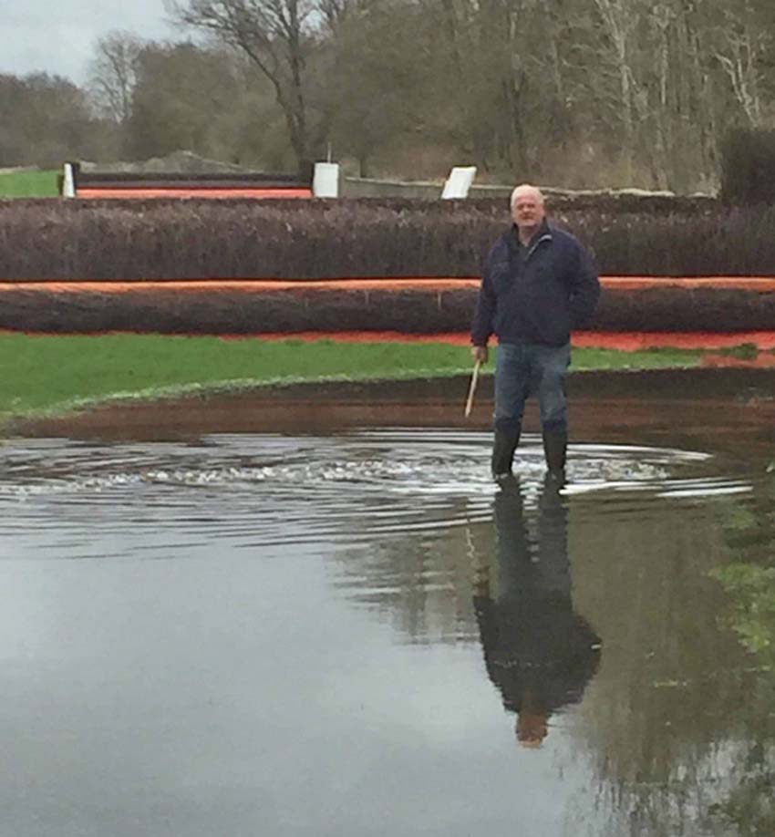 Tuesday at Stratford on Avon racecourse (Photo from their Twitter feed)