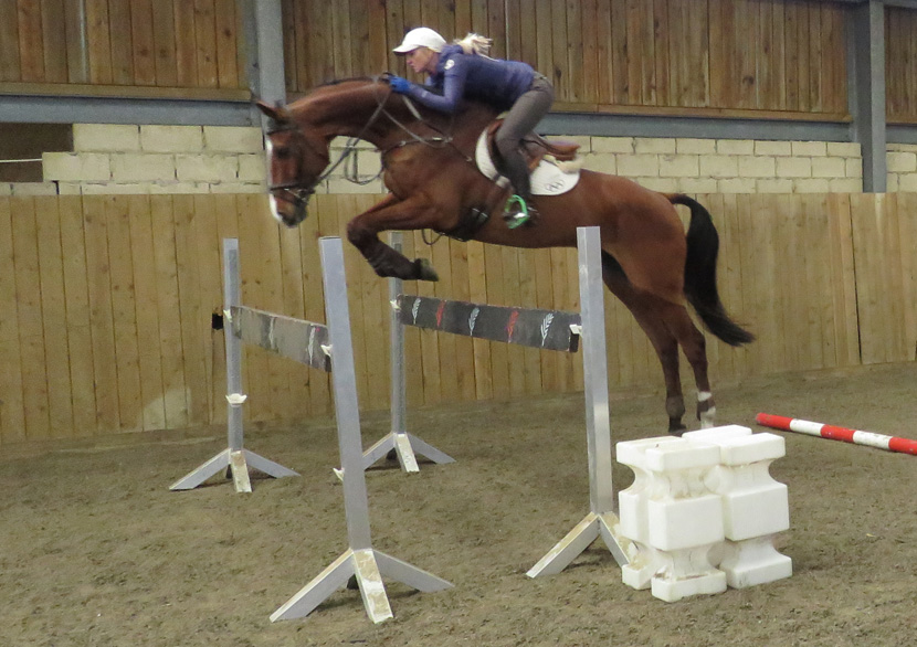 Jonelle schooling Ringwood Sky Boy
