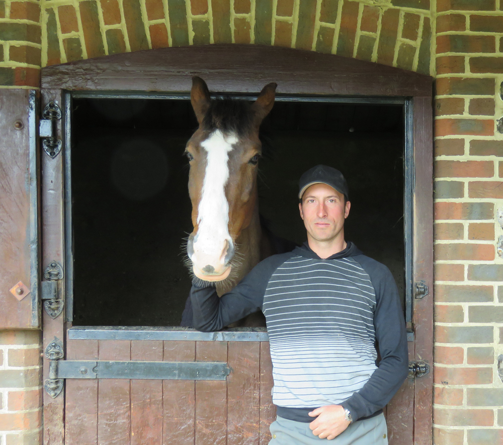 Tim Price with 7-year-old novice Daisy